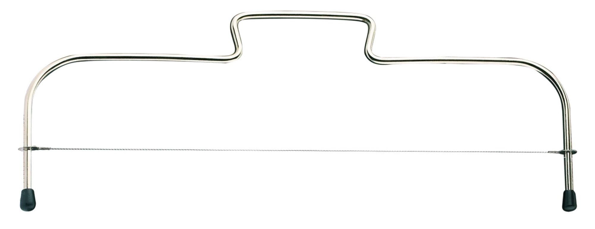 Der Westmark Tortenbodenteiler Simplex (33x13.8x1cm) aus hochwertigem Edelstahl ermöglicht präzises Schneiden von Torten in gleichmäßige Schichten. Ideal für Hobbybäcker!