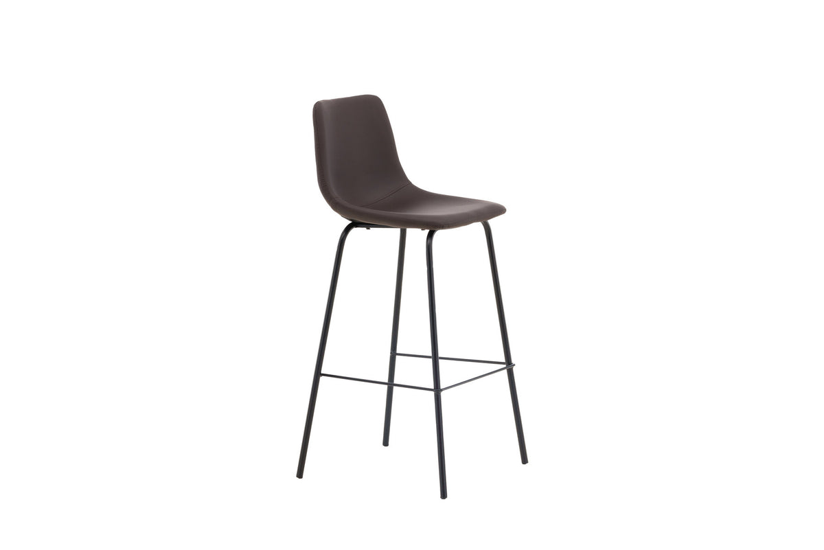 Alexi Barstuhl in Braun präsentiert im Onlineshop von KAQTU Design AG. Barstuhl ist von Venture Home