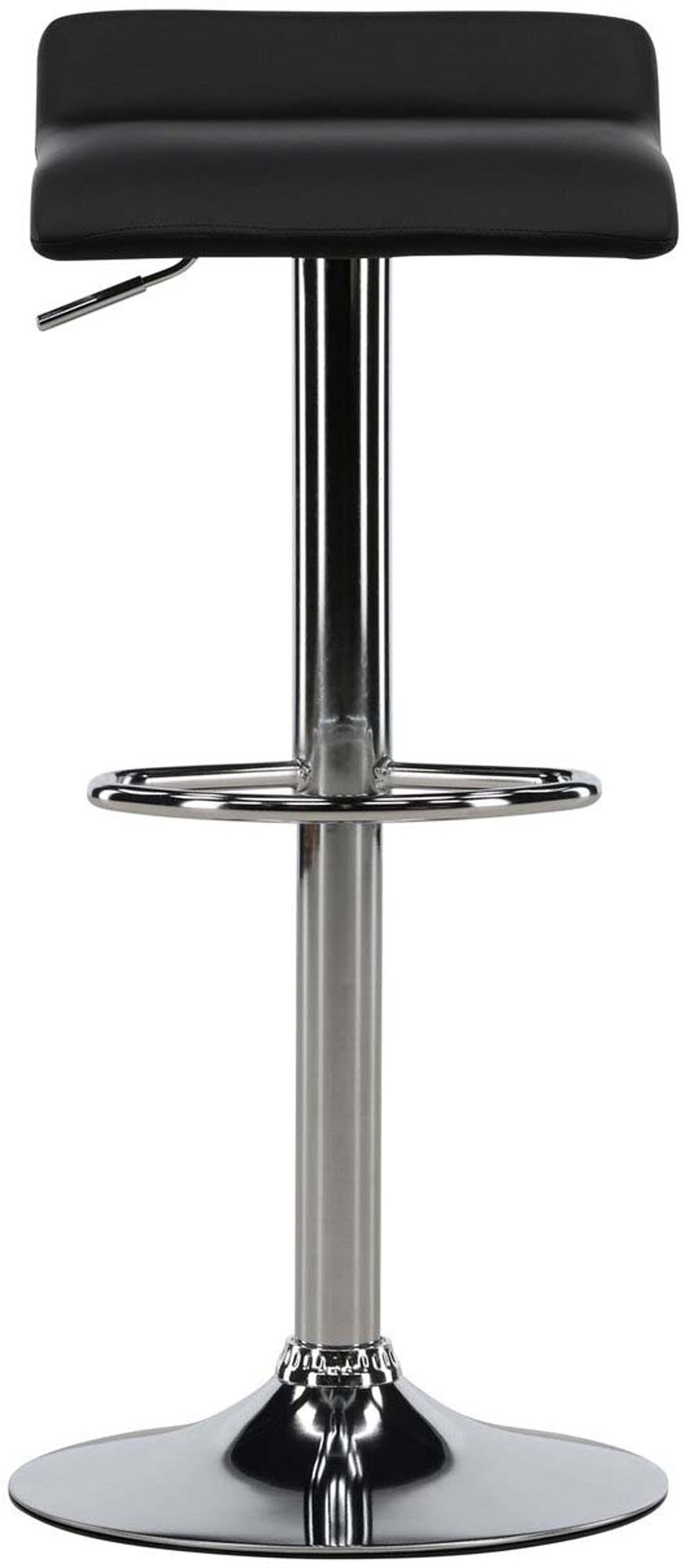 Erleben Sie den Jonna Barstuhl von Venture Home: elegantes Design, stabiler Trompetenfuß und komfortable Sitzfläche aus Kunstleder für jeden Raum.