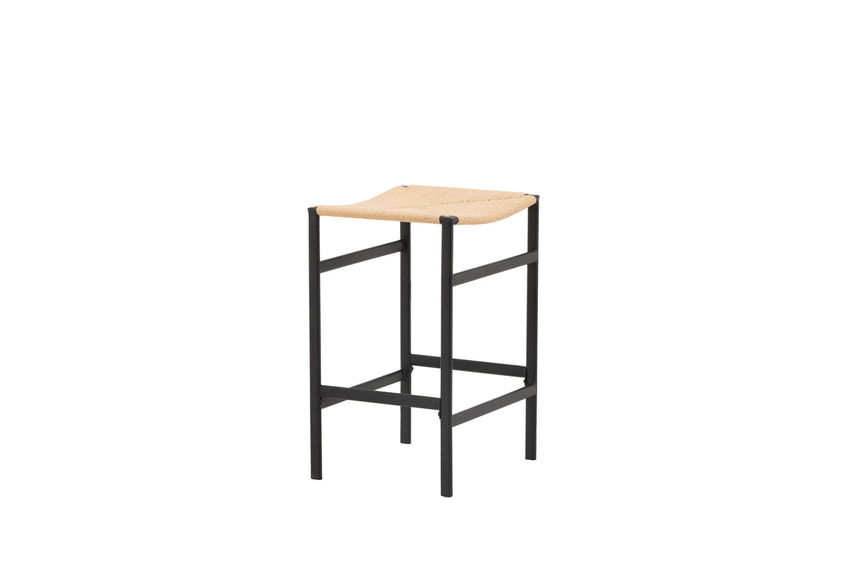 Polly Barstuhl in Natur präsentiert im Onlineshop von KAQTU Design AG. Barhocker ist von Venture Home