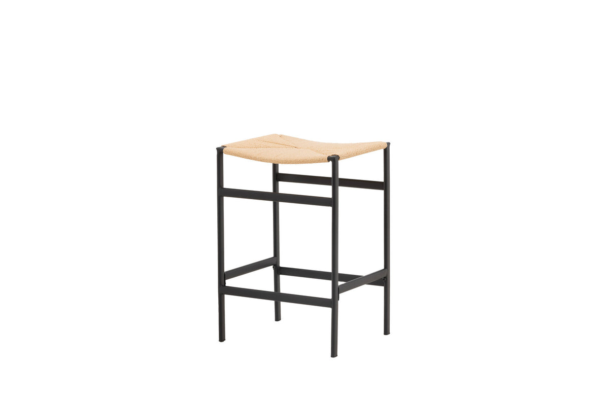 Polly Barstuhl in Natur präsentiert im Onlineshop von KAQTU Design AG. Barhocker ist von Venture Home