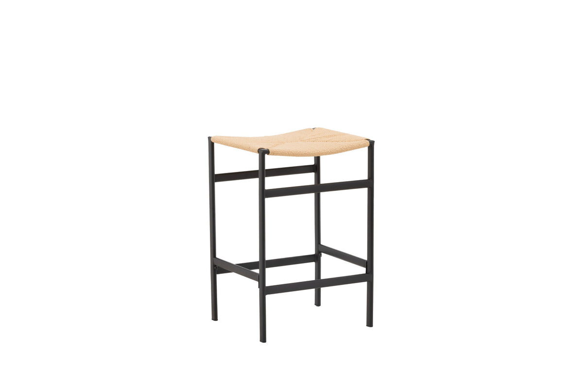 Polly Barstuhl in Natur präsentiert im Onlineshop von KAQTU Design AG. Barhocker ist von Venture Home