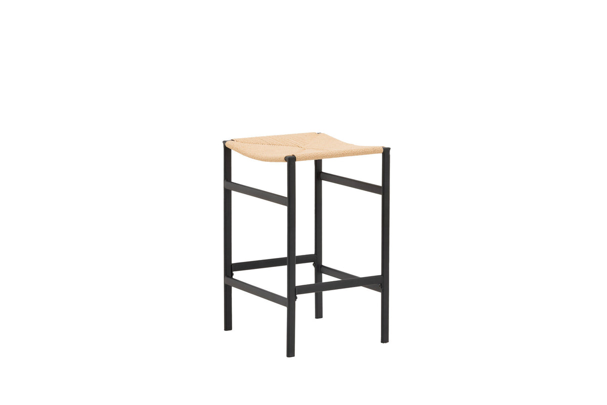 Polly Barstuhl in Natur präsentiert im Onlineshop von KAQTU Design AG. Barhocker ist von Venture Home