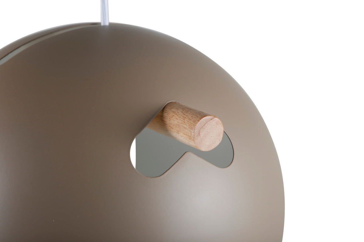 Tubbie Pendelleuchte in Beige präsentiert im Onlineshop von KAQTU Design AG. Pendelleuchte ist von Venture Home