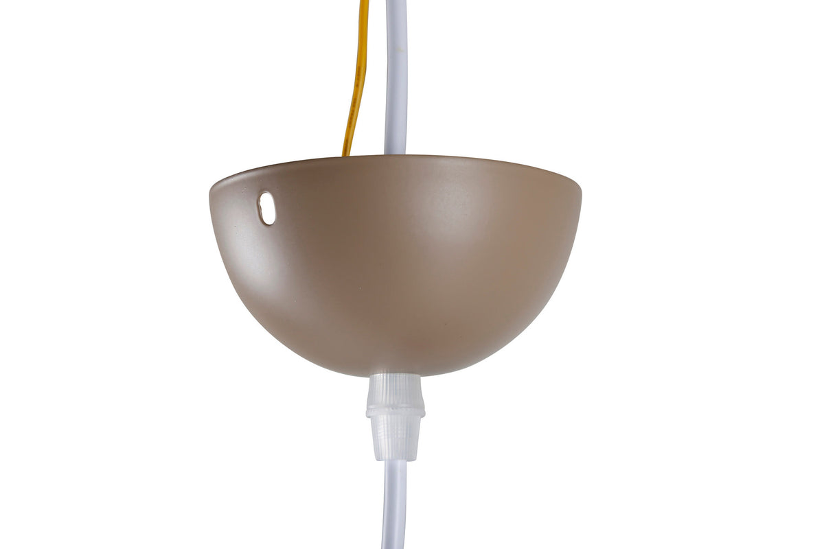 Tubbie Pendelleuchte in Beige präsentiert im Onlineshop von KAQTU Design AG. Pendelleuchte ist von Venture Home