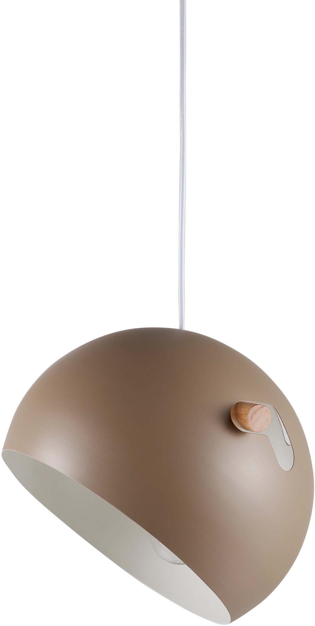 Entdecken Sie die Tubbie Pendelleuchte von Venture Home: elegantes Design in Altrosa, E27-Fassung, ideal für Esstisch und Nachttisch.