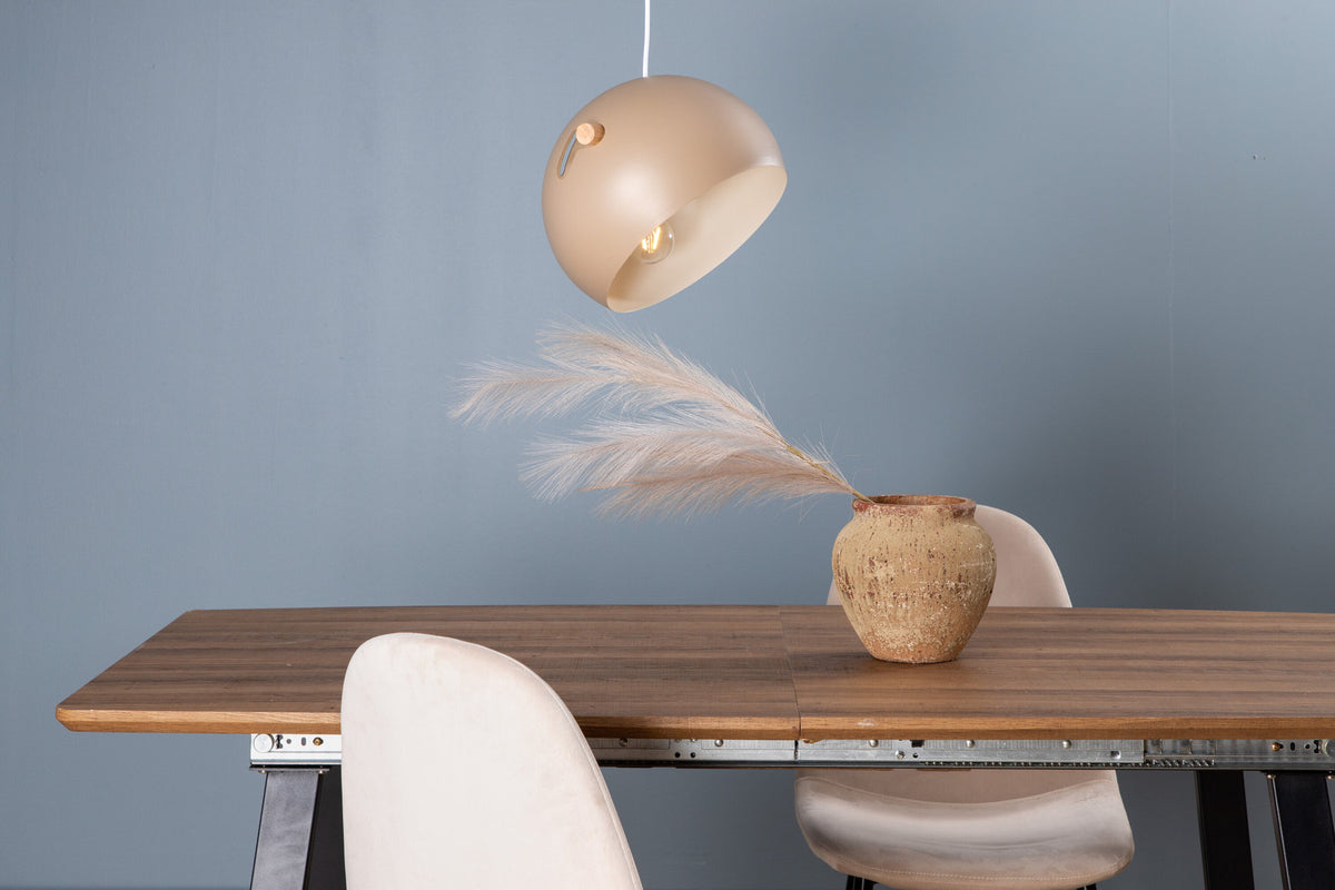 Tubbie Pendelleuchte in Beige präsentiert im Onlineshop von KAQTU Design AG. Pendelleuchte ist von Venture Home