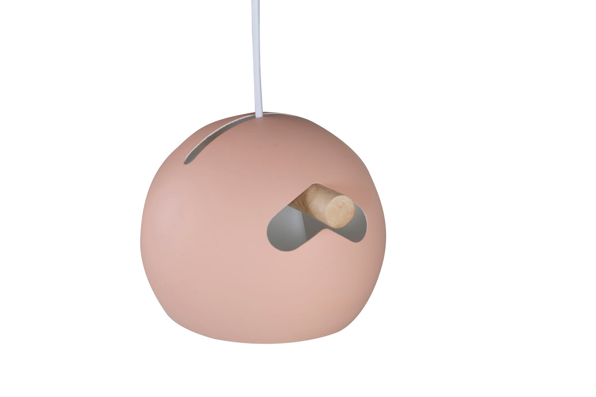 Tubbie Pendelleuchte in Altrosa präsentiert im Onlineshop von KAQTU Design AG. Pendelleuchte ist von Venture Home
