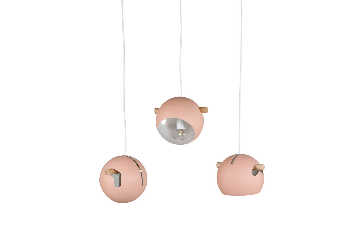 Tubbie Pendelleuchte in Altrosa präsentiert im Onlineshop von KAQTU Design AG. Pendelleuchte ist von Venture Home