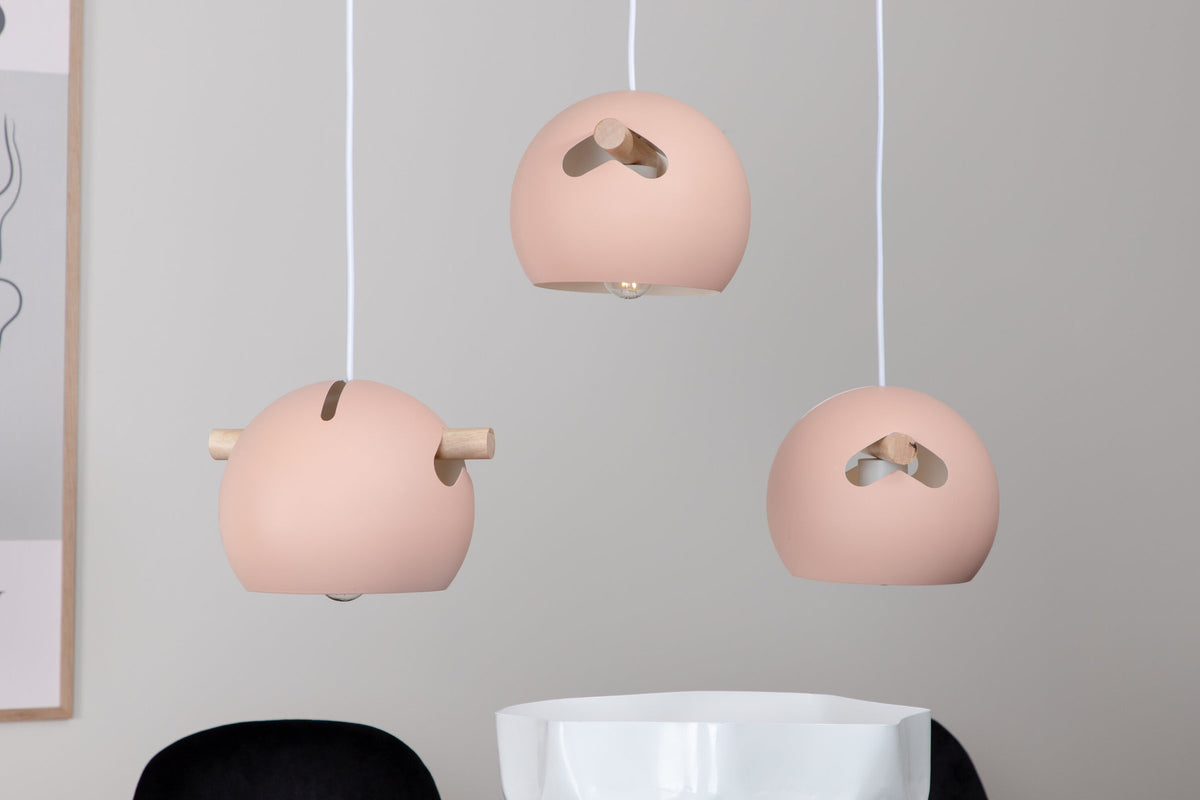 Tubbie Pendelleuchte in Altrosa präsentiert im Onlineshop von KAQTU Design AG. Pendelleuchte ist von Venture Home