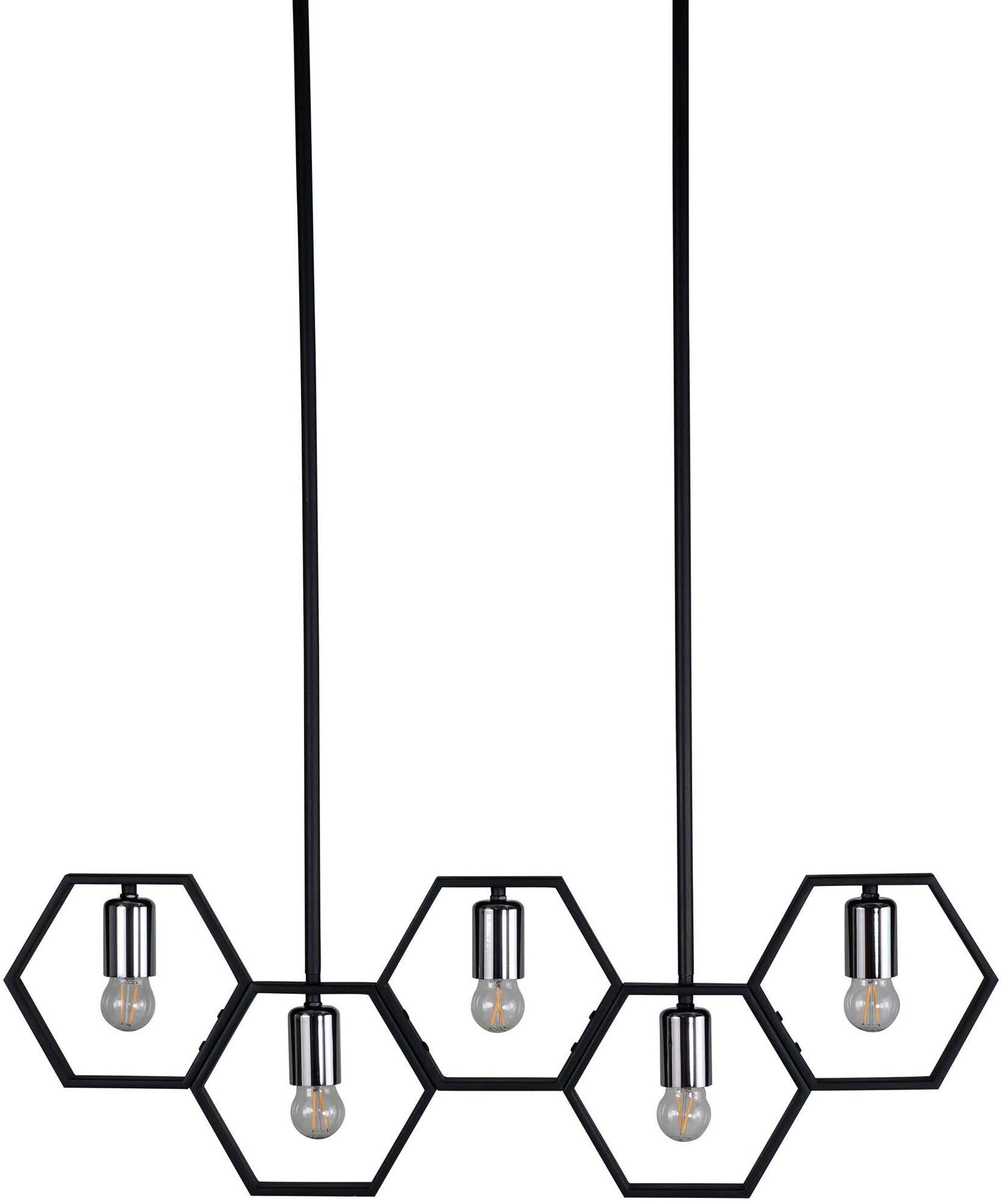 Queen B Pendelleuchte von Venture Home: Stilvolles Design und warme Beleuchtung für einladende Räume. Perfekt für jeden Einrichtungsstil.