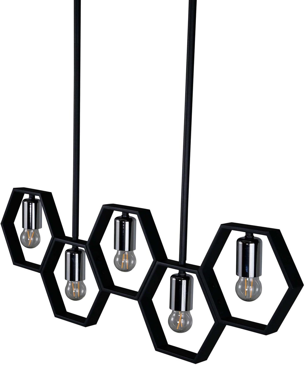 Queen B Pendelleuchte in Schwarz präsentiert im Onlineshop von KAQTU Design AG. Pendelleuchte ist von Venture Home