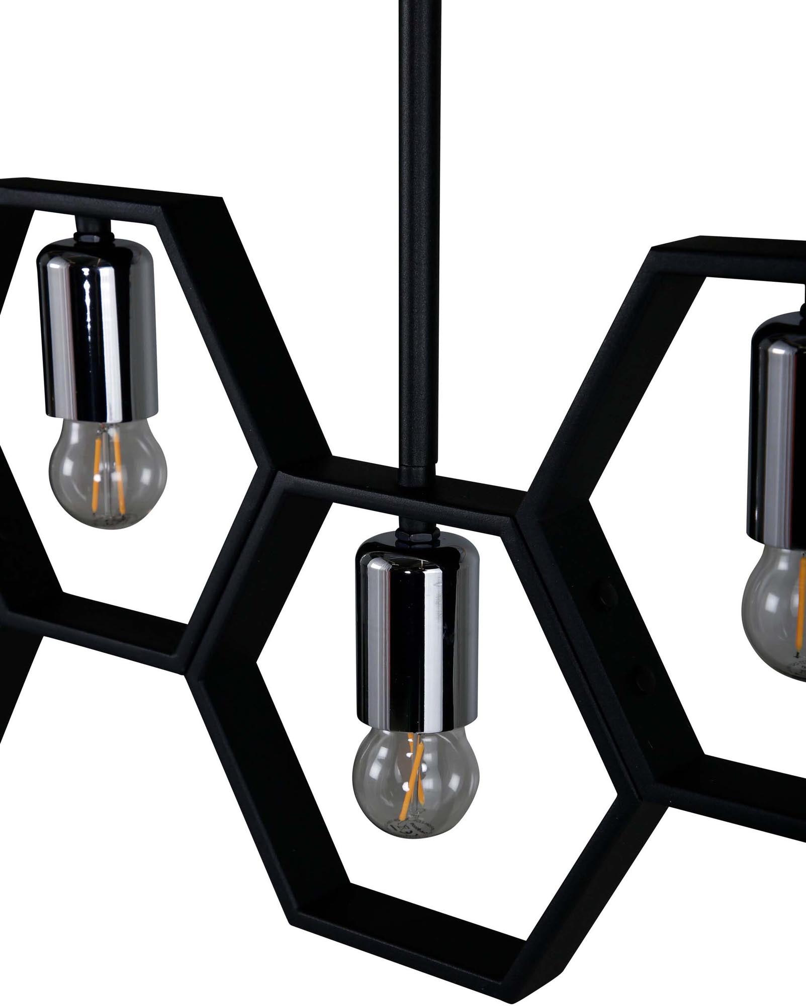 Elegante Queen B Pendelleuchte von Venture Home: Robuste Konstruktion, warmes Licht und anpassbare Höhe für einladende Wohnräume.