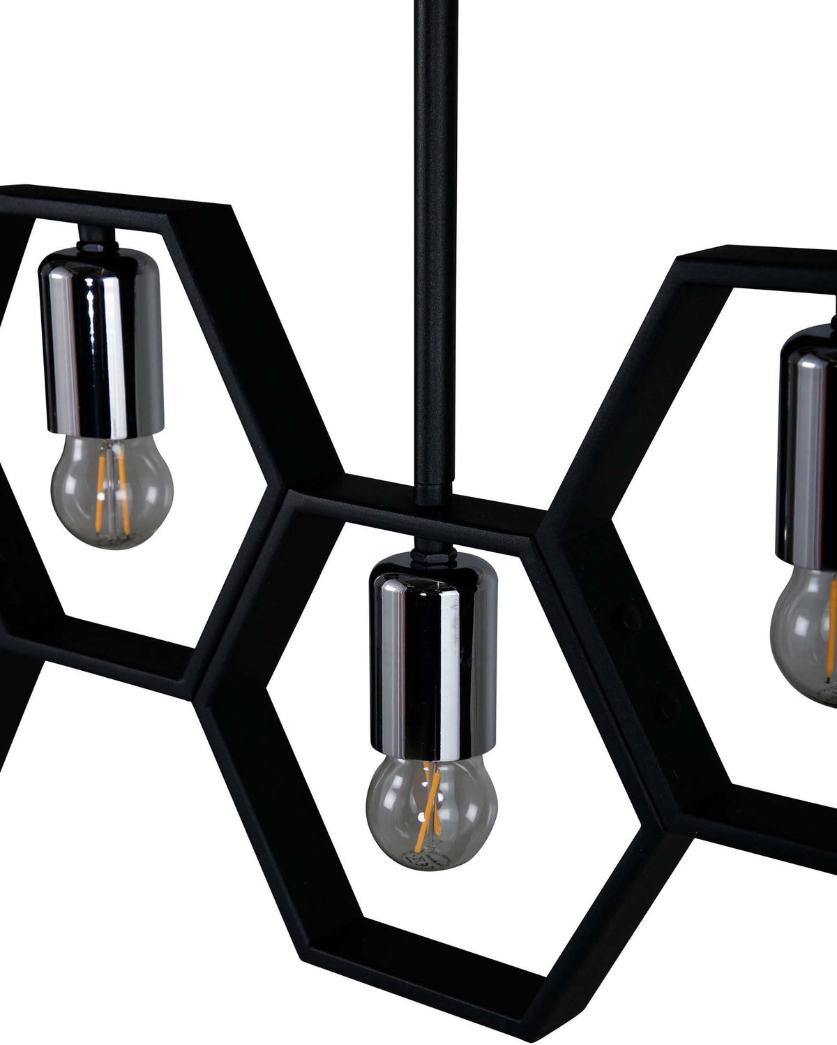 Queen B Pendelleuchte in Schwarz präsentiert im Onlineshop von KAQTU Design AG. Pendelleuchte ist von Venture Home