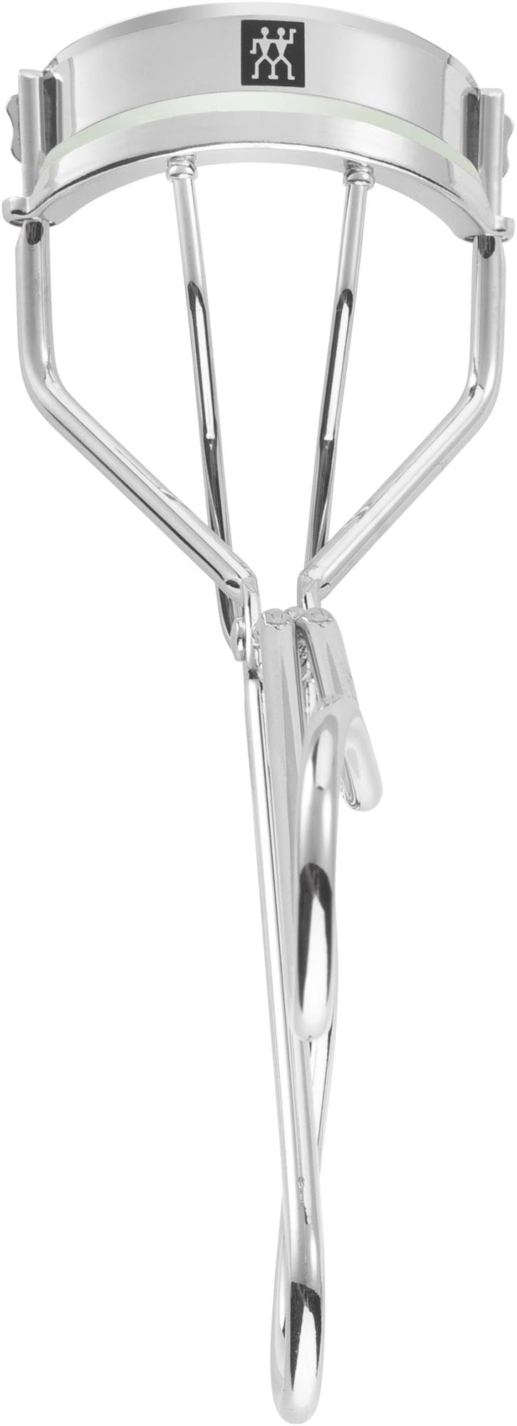 Erleben Sie die TWINOX Wimpernzange von Zwilling: Kompakt, langlebig und mit Silikonpolster für perfekten Schwung und Pflege Ihrer Wimpern.