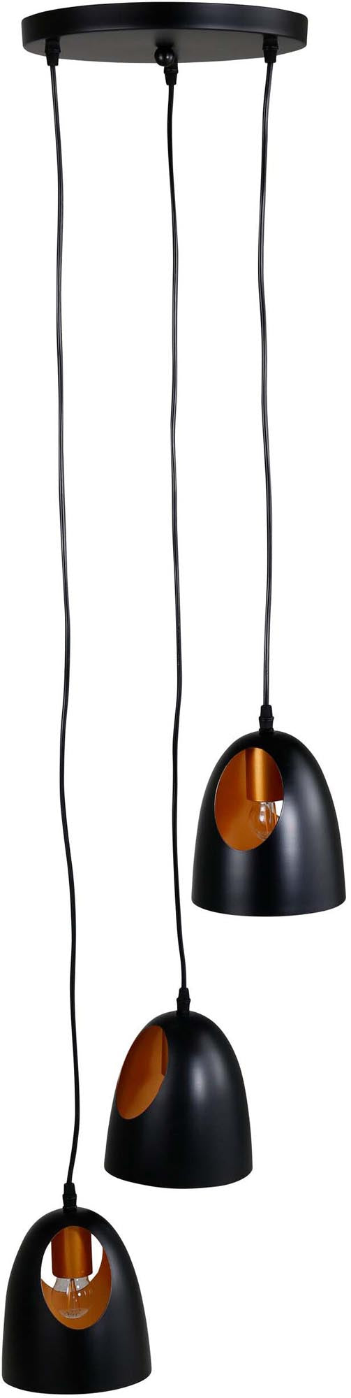 Elda Pendelleuchte von Venture Home: Hochwertige Stahlkonstruktion mit warmem Licht, ideal für jeden Raum und Einrichtungsstil.