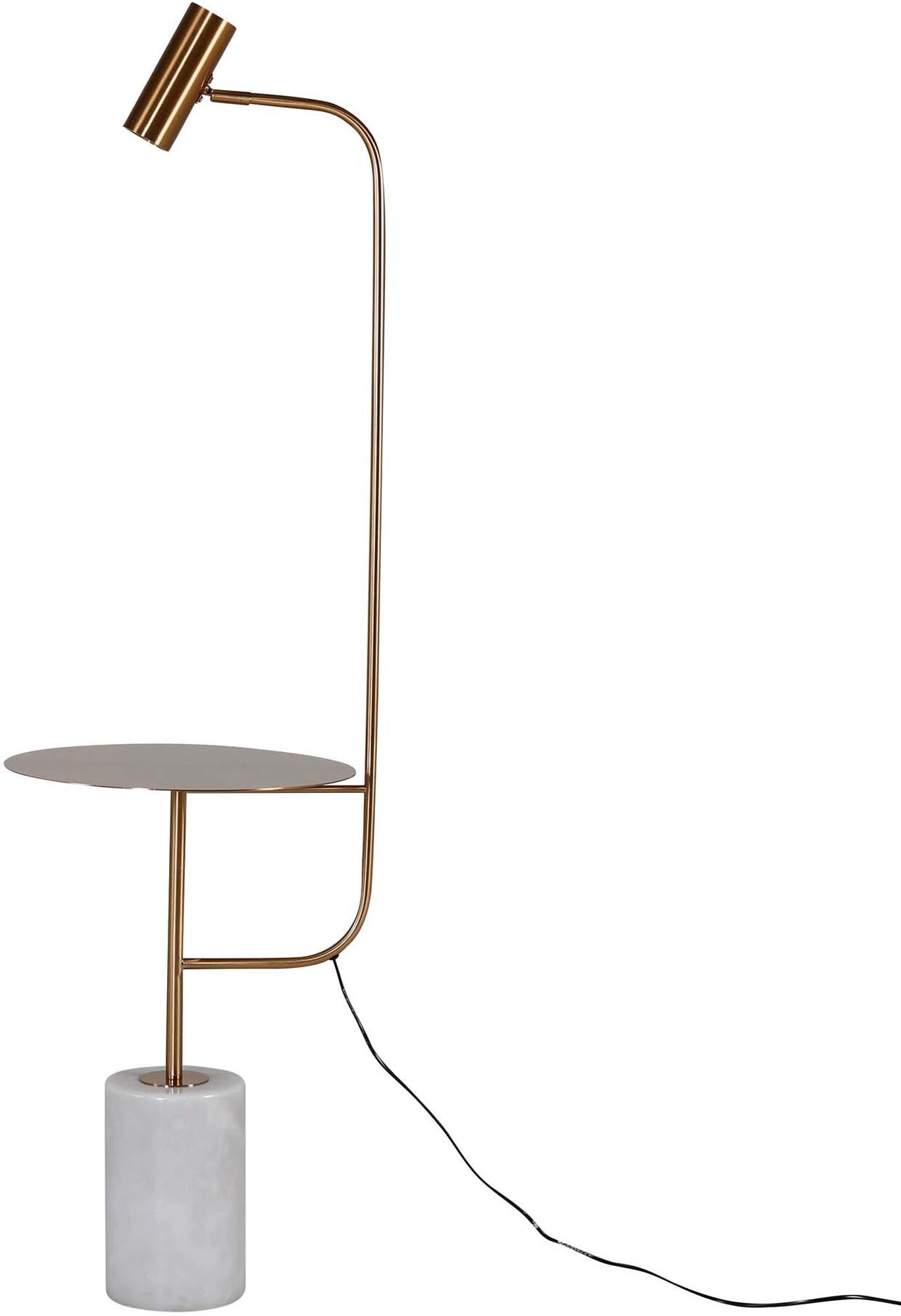 Vega Tischleuchte in Weiss präsentiert im Onlineshop von KAQTU Design AG. Tischleuchte ist von Venture Home