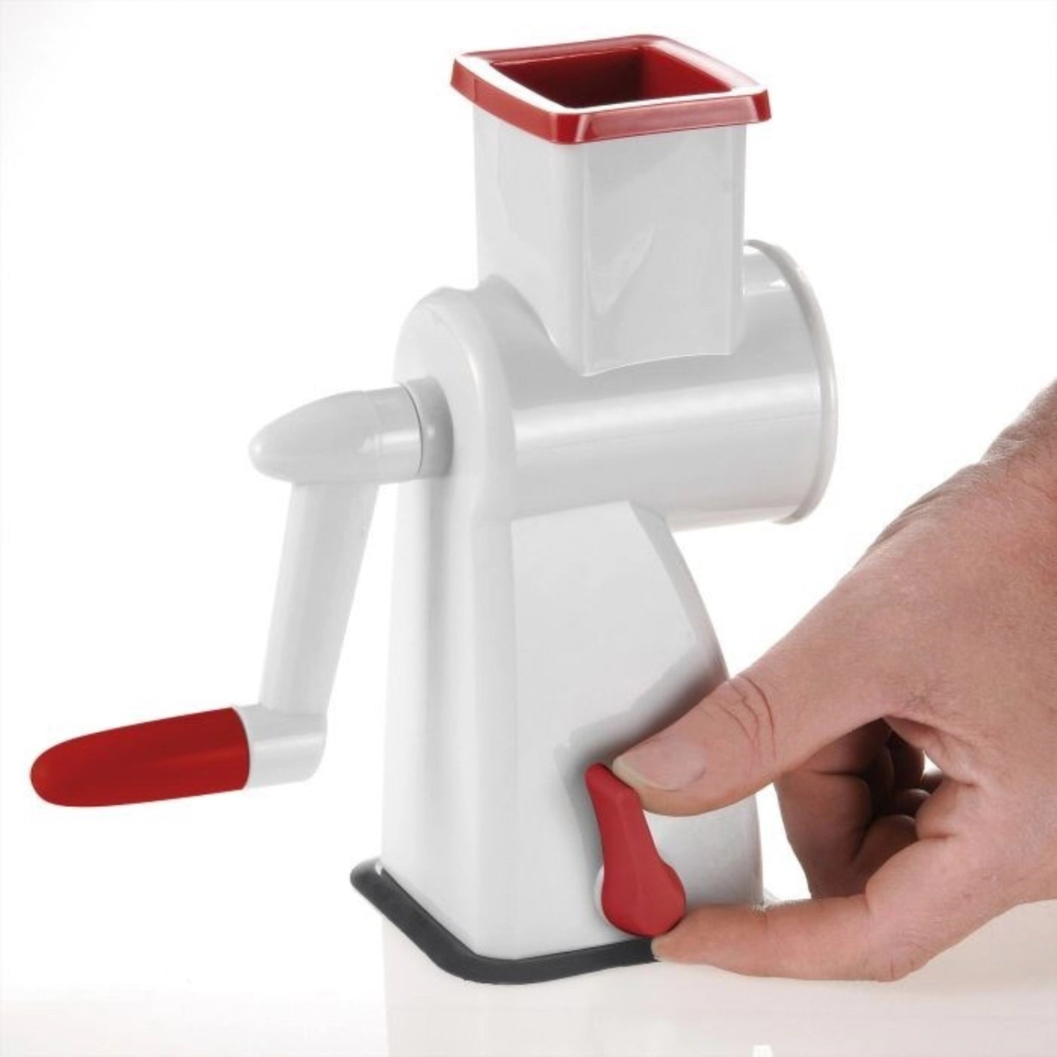 Moulin à amandes, blanc, 9x16,5x19cm