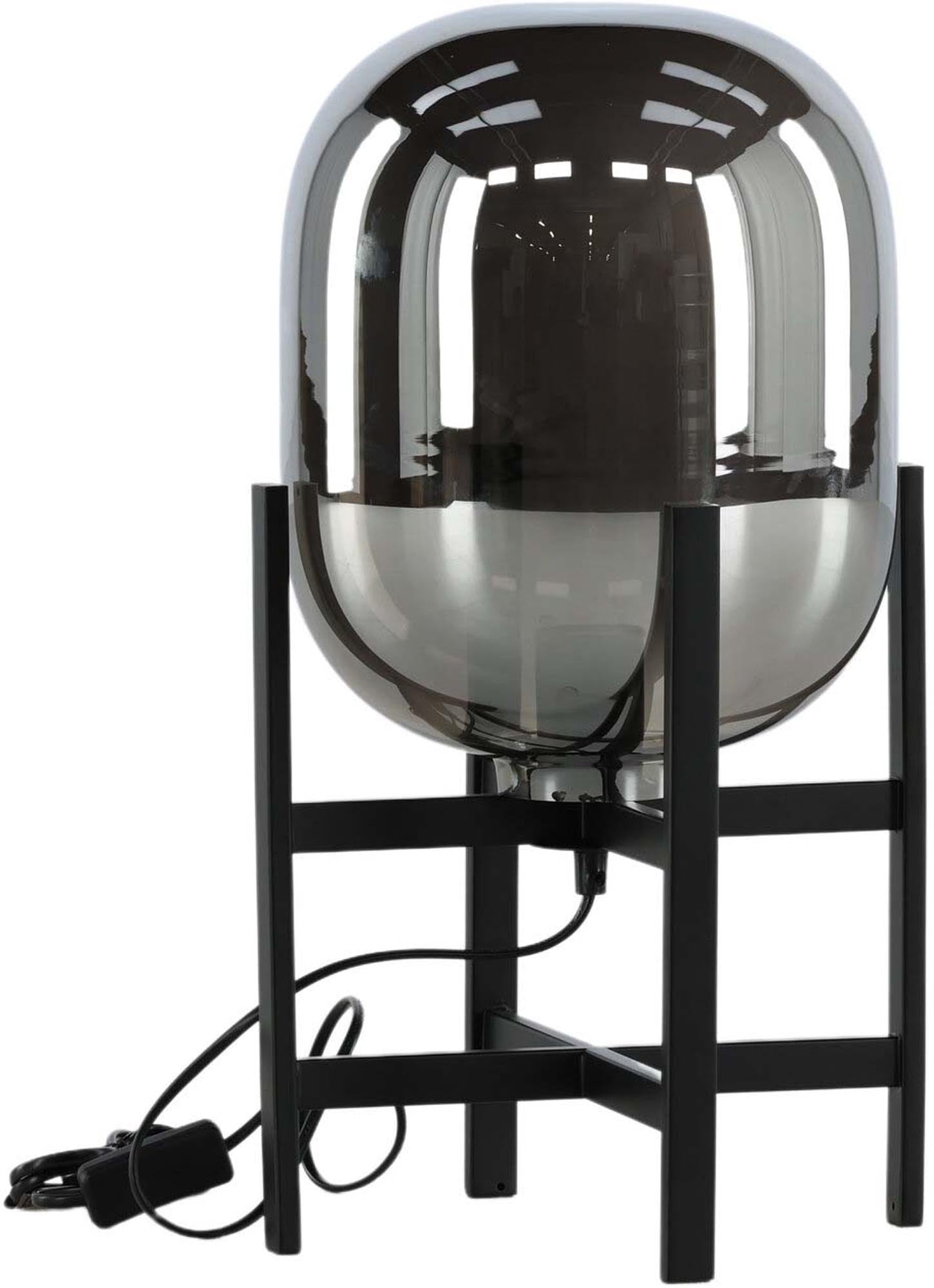 Die Altair Tischleuchte von Venture Home begeistert mit ihrem eleganten Spiegeleffekt und hochwertigem Stahl, ideal für stilvolle Akzente.