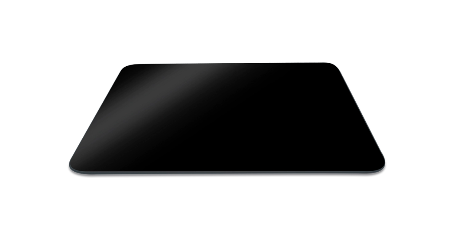 Pebbly Copertura in vetroceramica, nera, 30x40cm