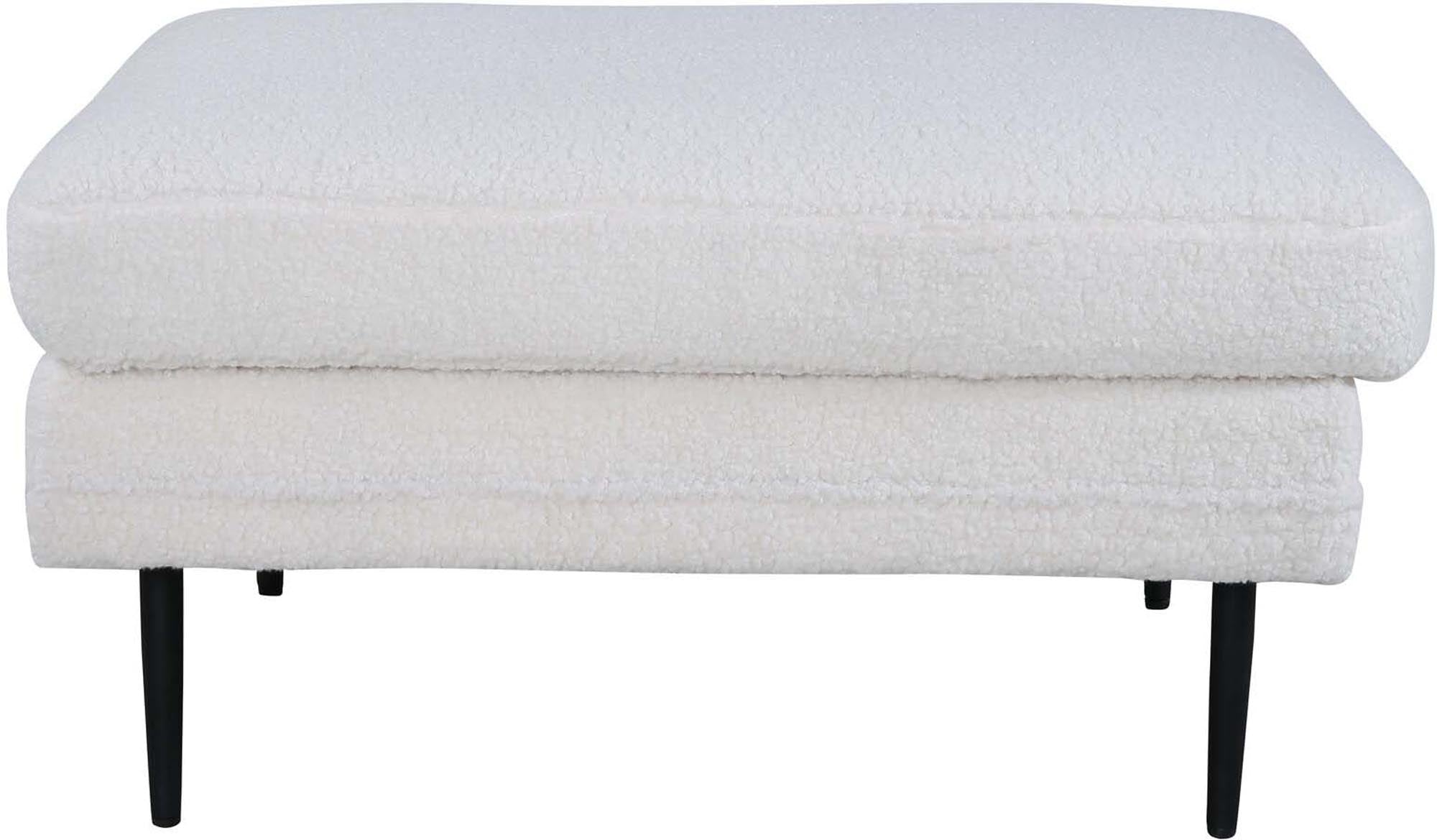 Boom Ottoman / Pouf in Weiss präsentiert im Onlineshop von KAQTU Design AG. Ottoman ist von Venture Home