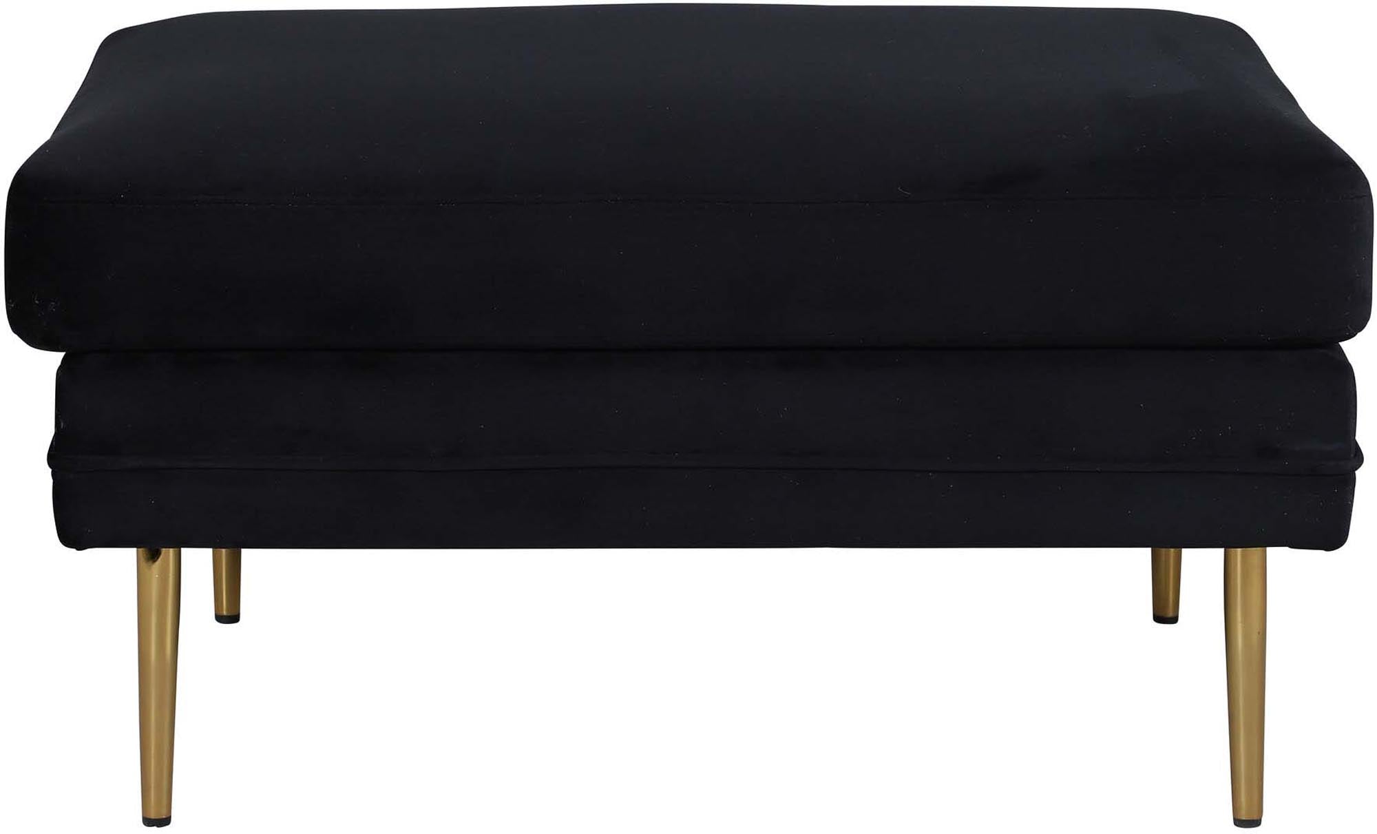 Boom Ottoman / Pouf in Schwarz präsentiert im Onlineshop von KAQTU Design AG. Ottoman ist von Venture Home