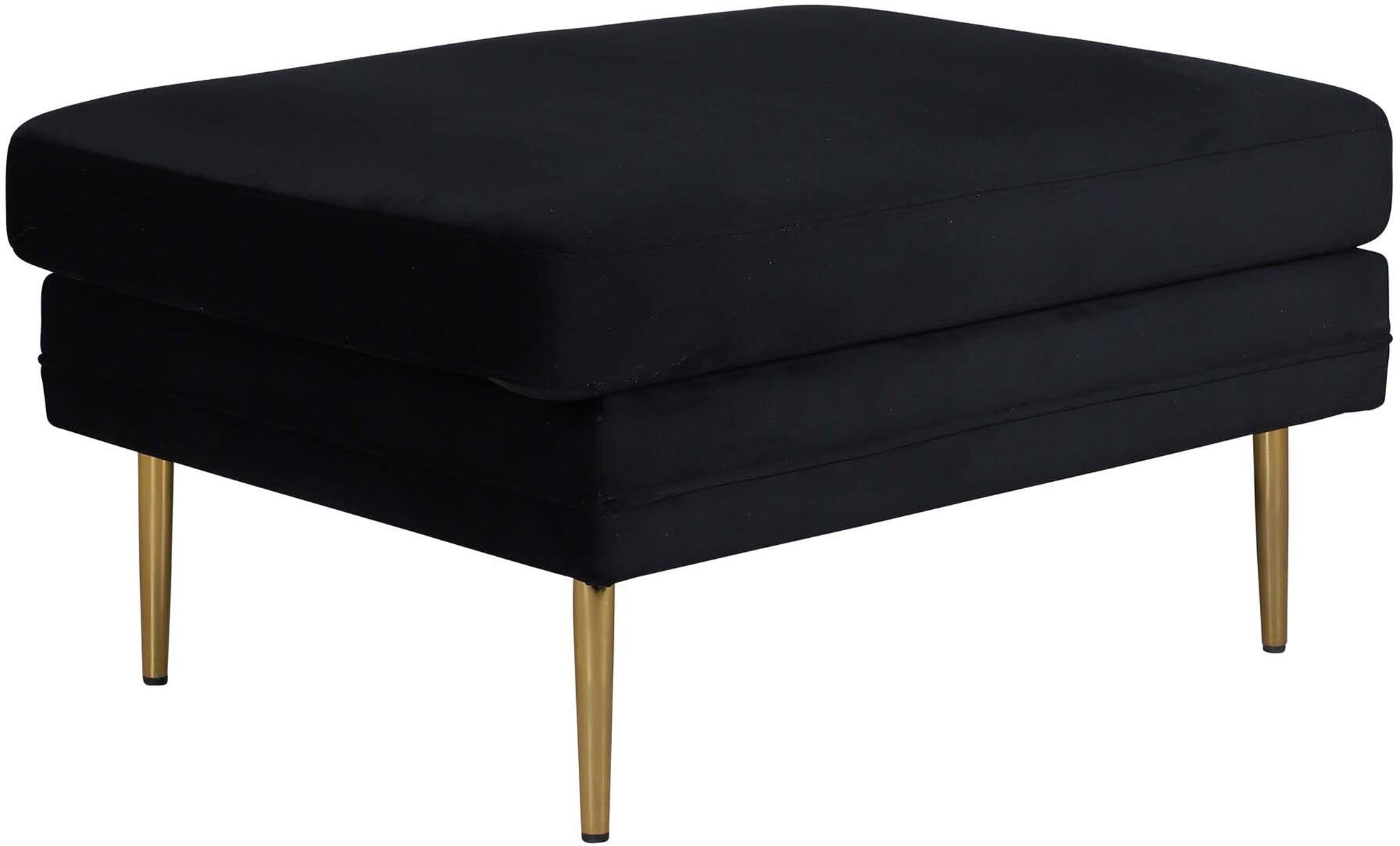 Boom Ottoman / Pouf in Schwarz präsentiert im Onlineshop von KAQTU Design AG. Ottoman ist von Venture Home