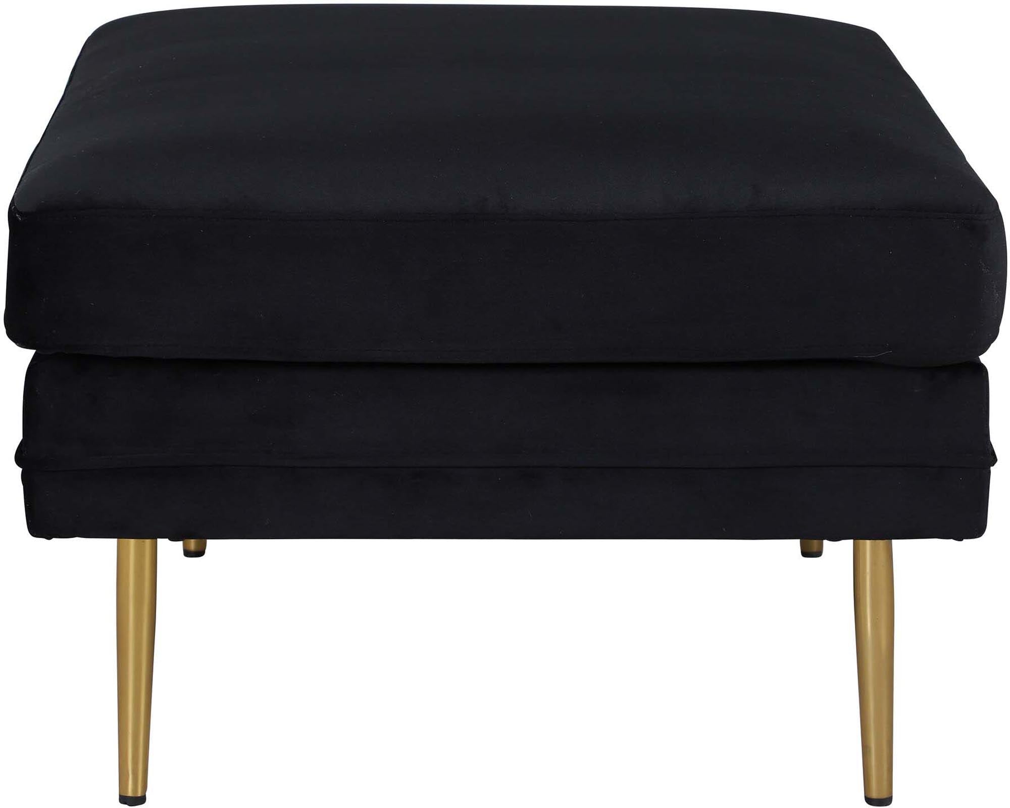 Boom Ottoman / Pouf in Schwarz präsentiert im Onlineshop von KAQTU Design AG. Ottoman ist von Venture Home