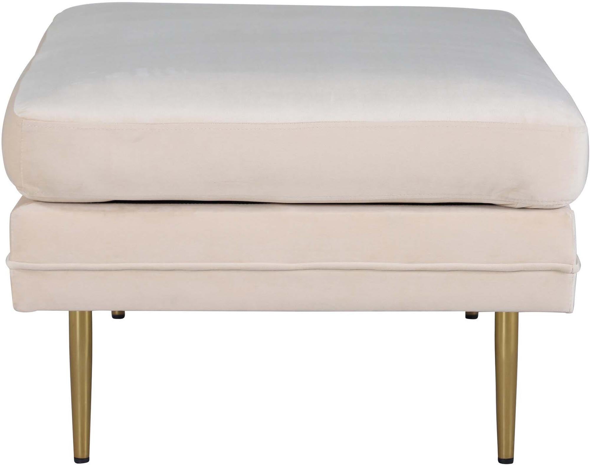 Boom Ottoman / Pouf in Weiss präsentiert im Onlineshop von KAQTU Design AG. Ottoman ist von Venture Home