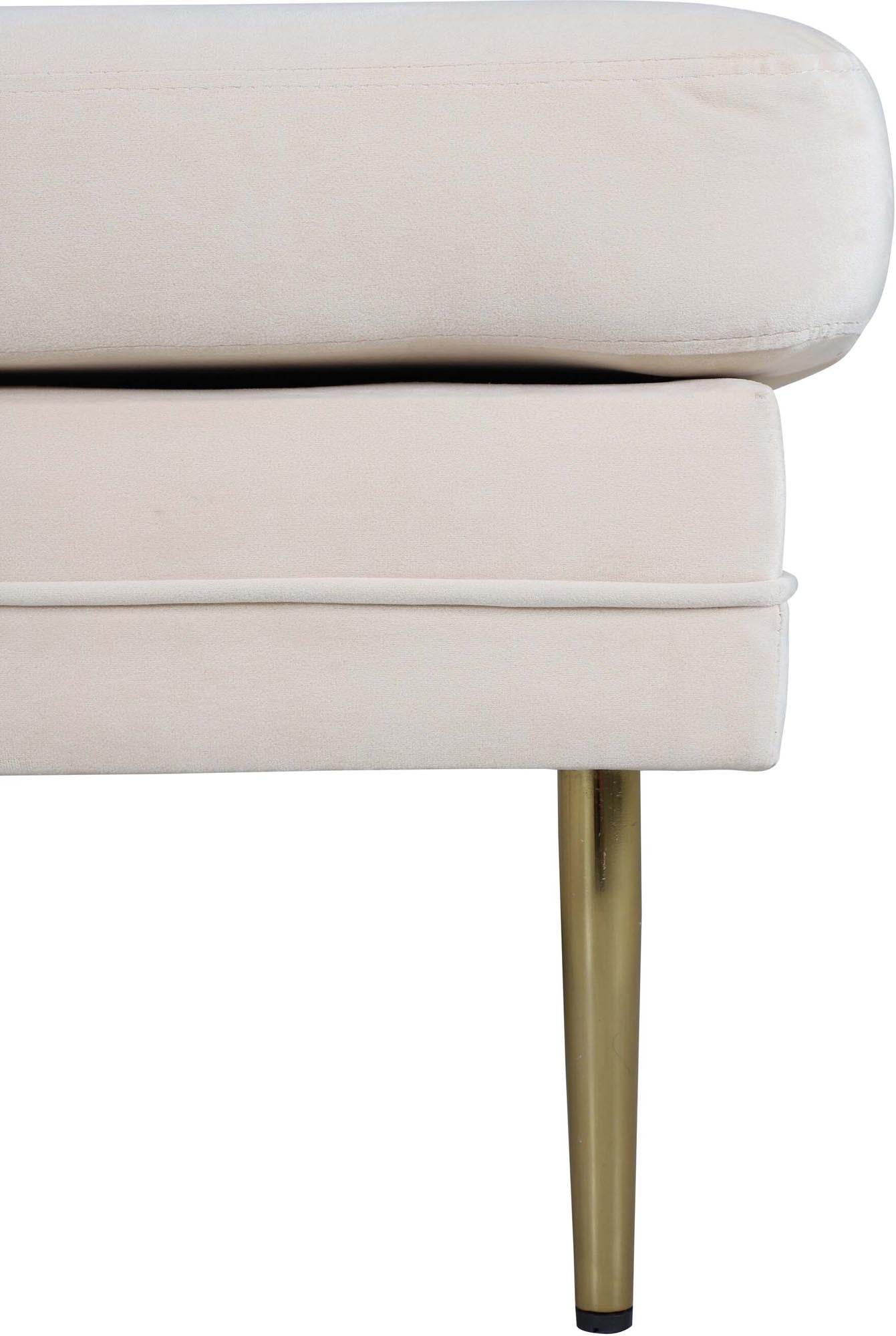 Boom Ottoman / Pouf in Weiss präsentiert im Onlineshop von KAQTU Design AG. Ottoman ist von Venture Home