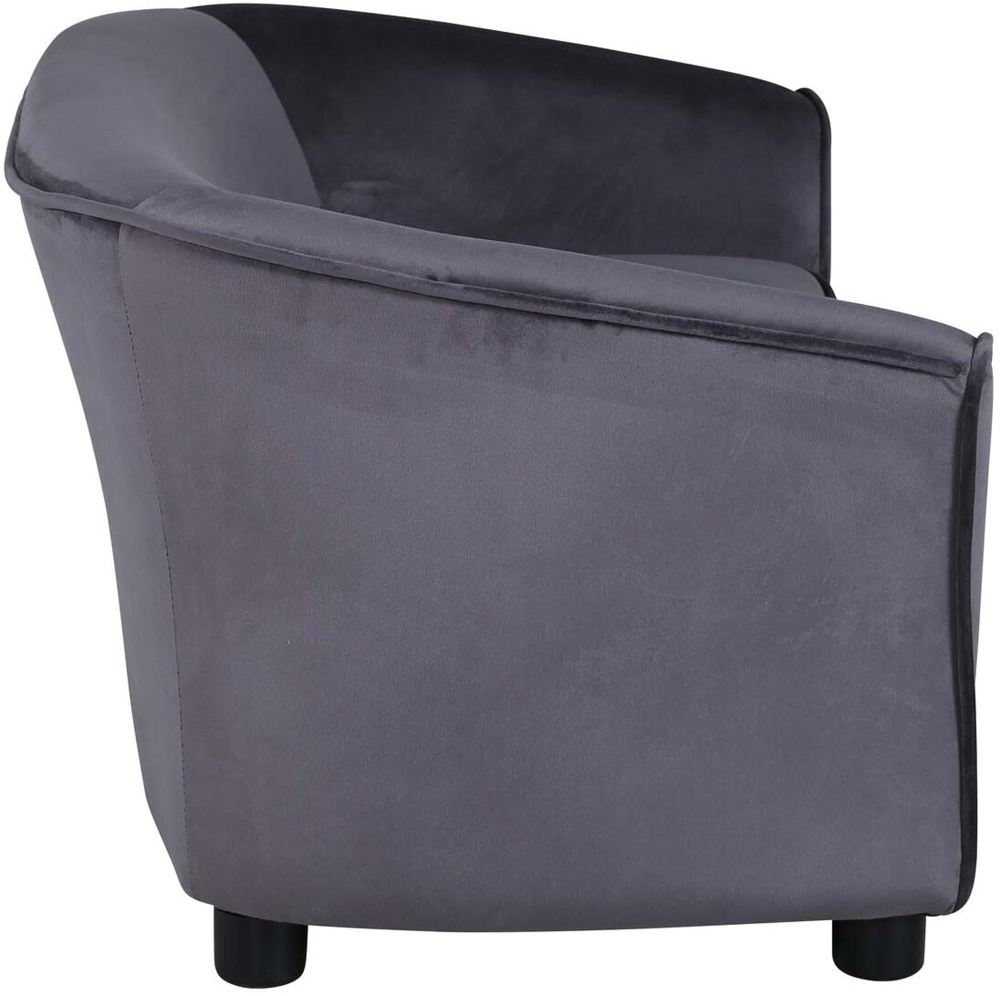 Måna Kindersofa von Venture Home: Stilvolles, pflegeleichtes Samtsofa für Kinder, perfekt zum Spielen und Entspannen im Kinderzimmer.