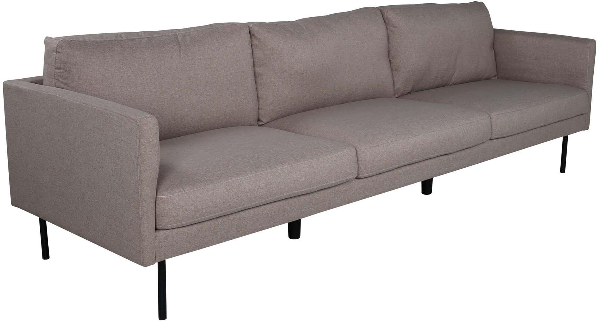 Entdecken Sie das Zoom 3er Sofa von Venture Home: Luxuriöses Samt, skandinavisches Design und optimaler Komfort für Ihr modernes Zuhause.