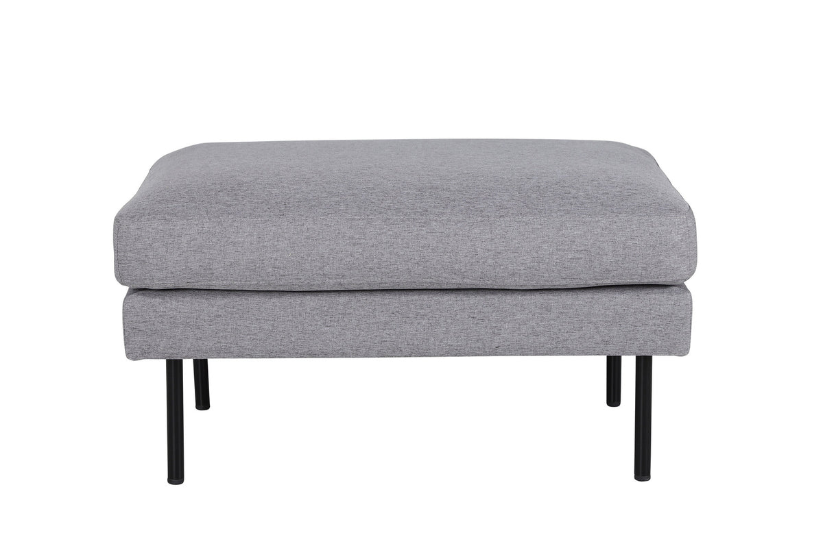 Zoom Ottoman / Pouf in Grau präsentiert im Onlineshop von KAQTU Design AG. Ottoman ist von Venture Home