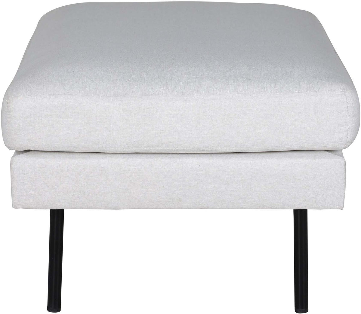 Zoom Ottoman / Pouf in Hell beige präsentiert im Onlineshop von KAQTU Design AG. Ottoman ist von Venture Home