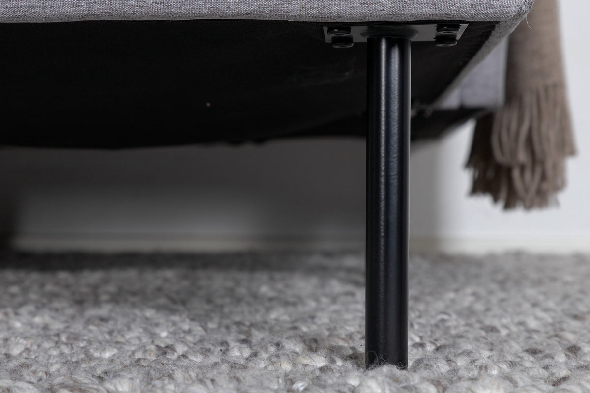 Zoom U-Sofa in Grau präsentiert im Onlineshop von KAQTU Design AG. L-Sofa rechts ist von Venture Home