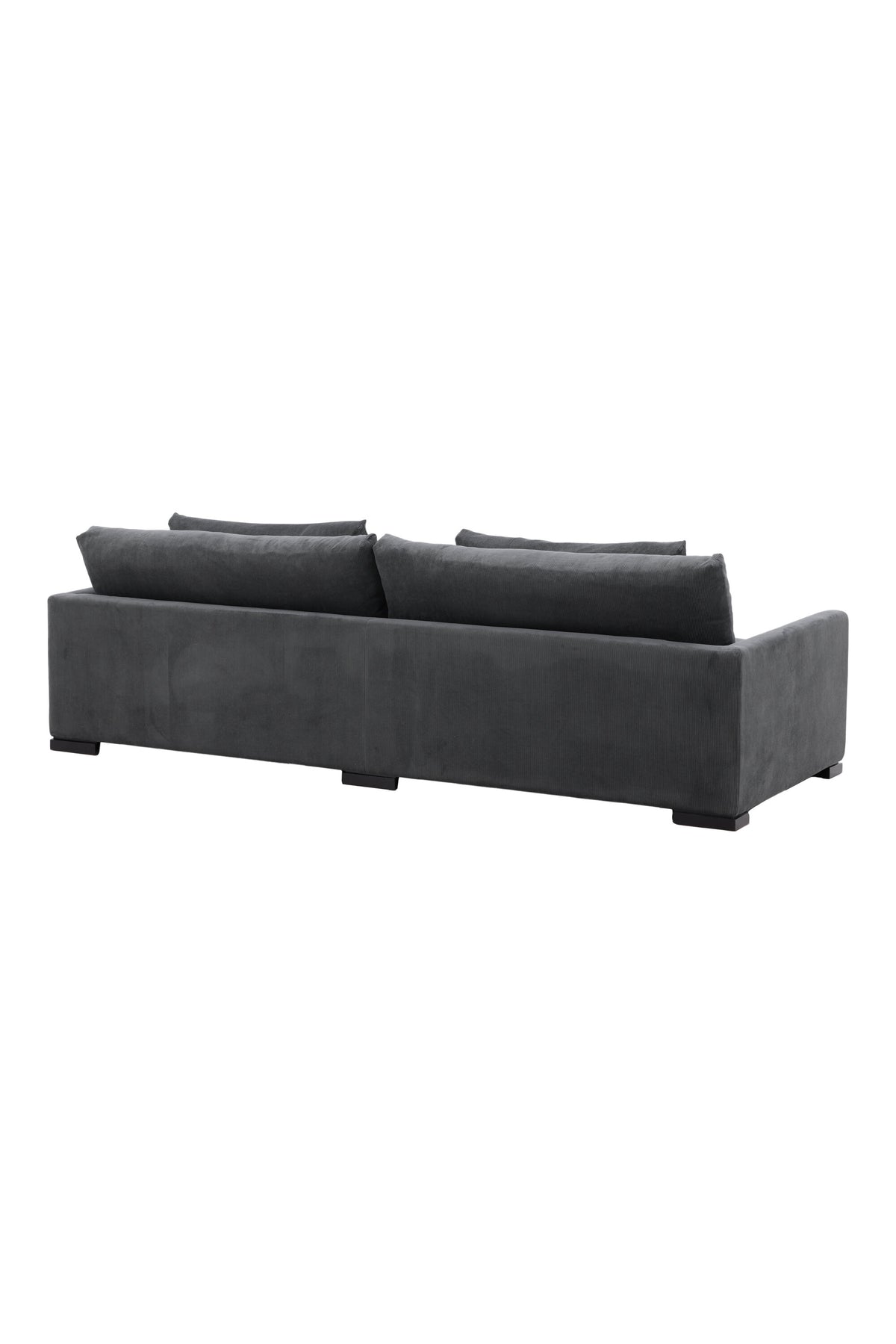 Durham Sofa in Dunkelgrau präsentiert im Onlineshop von KAQTU Design AG. 3er Sofa ist von Venture Home