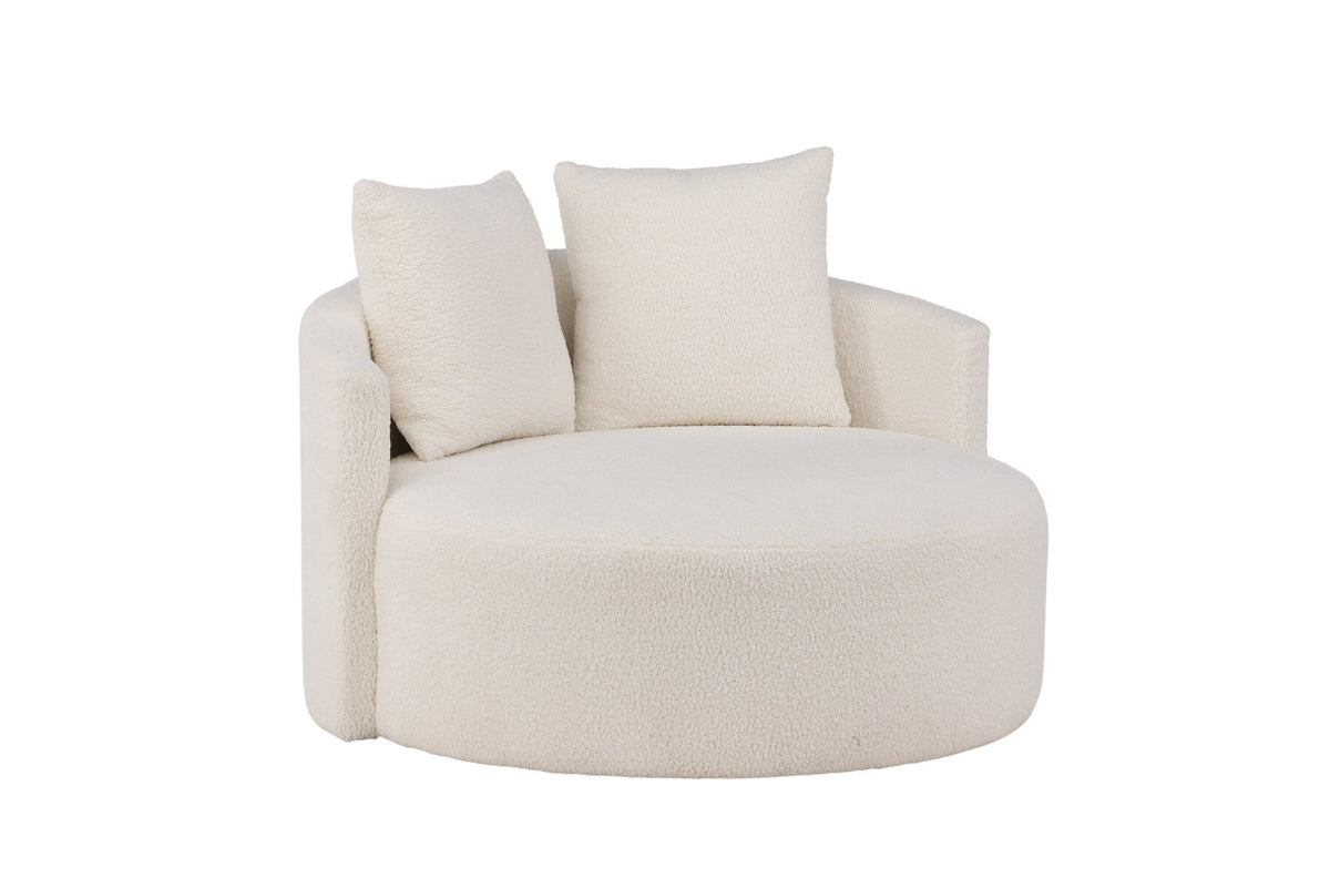 Kelso 2 Sitzer Sofa in Weiss präsentiert im Onlineshop von KAQTU Design AG. 2er Sofa ist von Venture Home