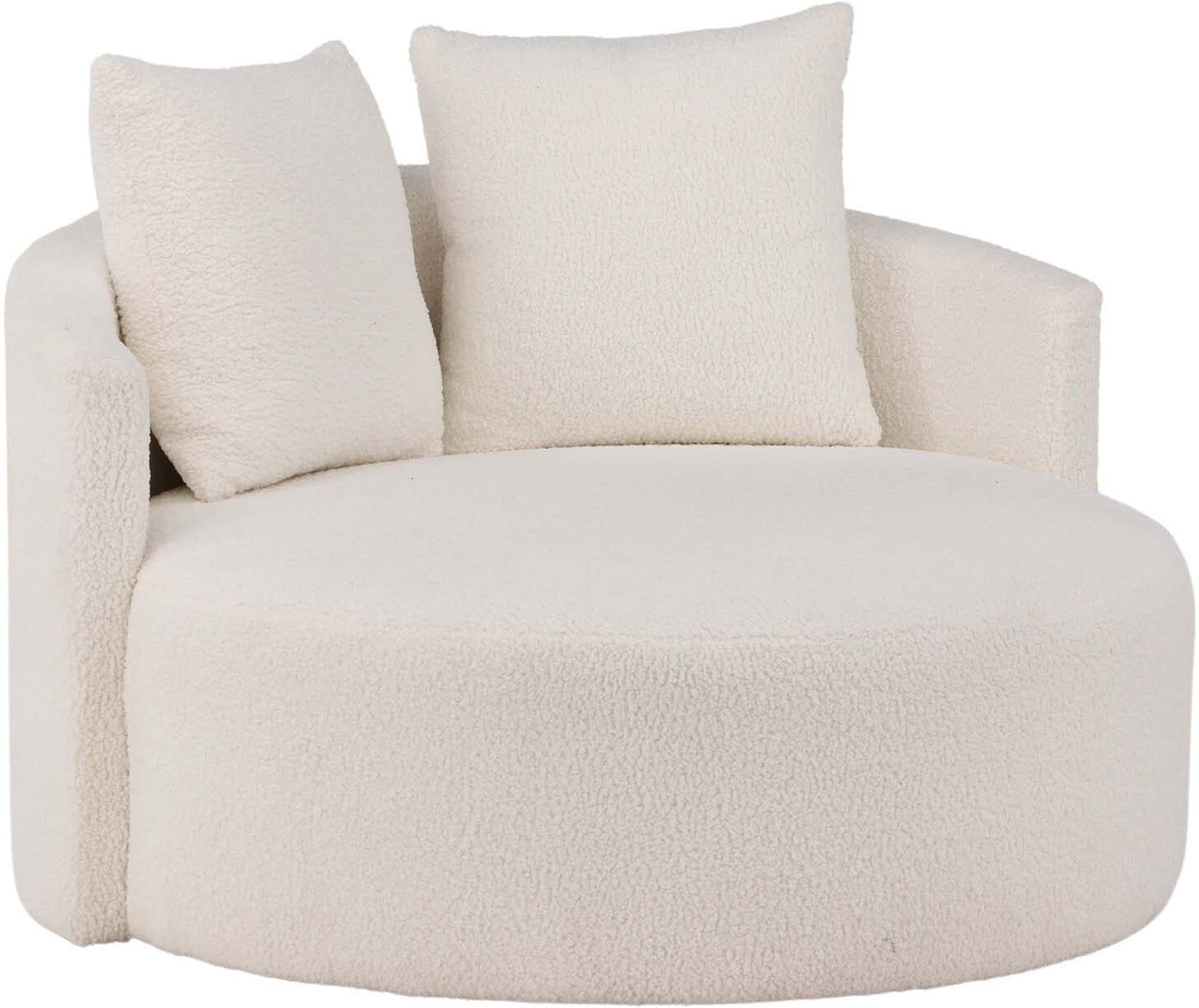 Elegantes Kelso Sofa für zwei, in weichem Creme von Venture Home.