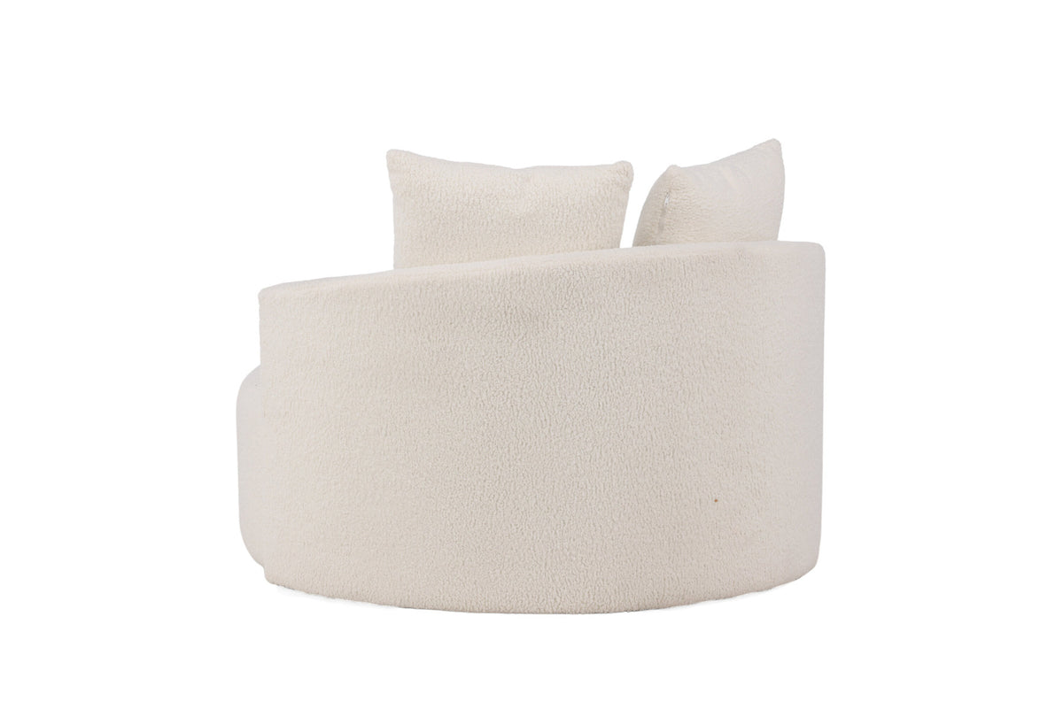 Kelso 2 Sitzer Sofa in Weiss präsentiert im Onlineshop von KAQTU Design AG. 2er Sofa ist von Venture Home