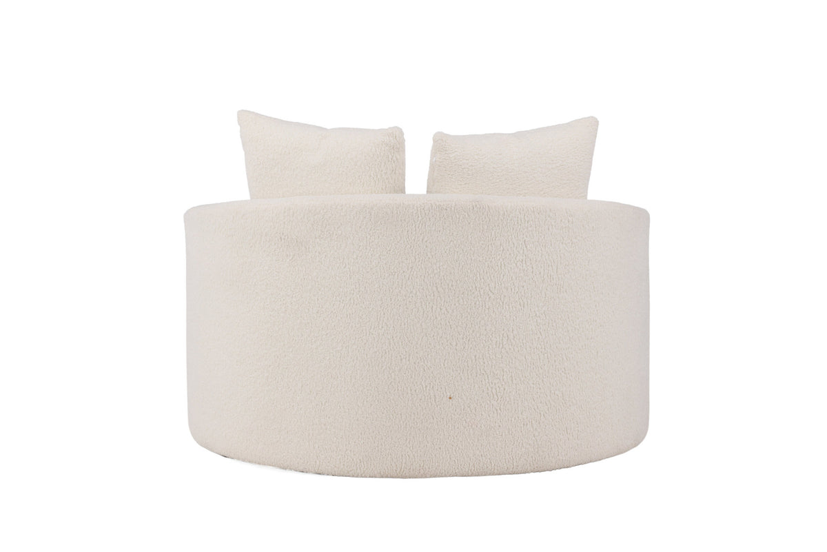 Kelso 2 Sitzer Sofa in Weiss präsentiert im Onlineshop von KAQTU Design AG. 2er Sofa ist von Venture Home