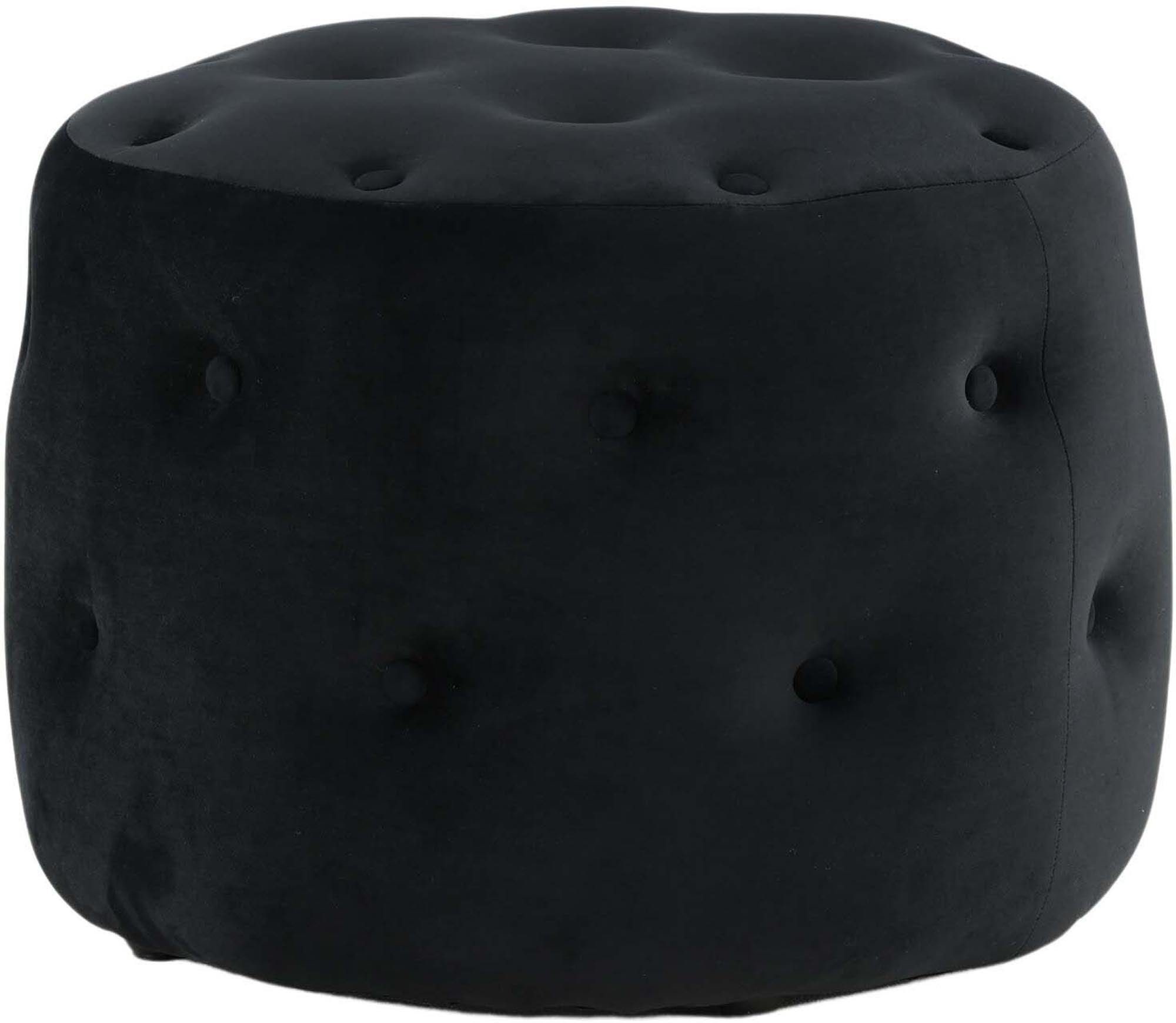 Der Benjamin Ottoman / Pouf von Venture Home vereint Komfort und Stil. Mit seinem zylinderförmigen Design und dem sanften Beigeton ist er das perfekte Accessoire für Ihr Zuhause.
