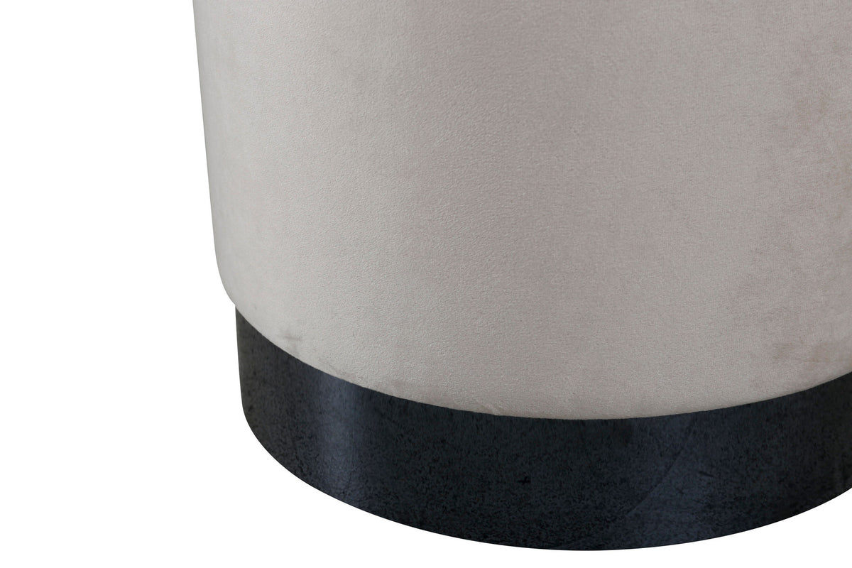Benji Ottoman / Pouf in Beige präsentiert im Onlineshop von KAQTU Design AG. Pouf ist von Venture Home