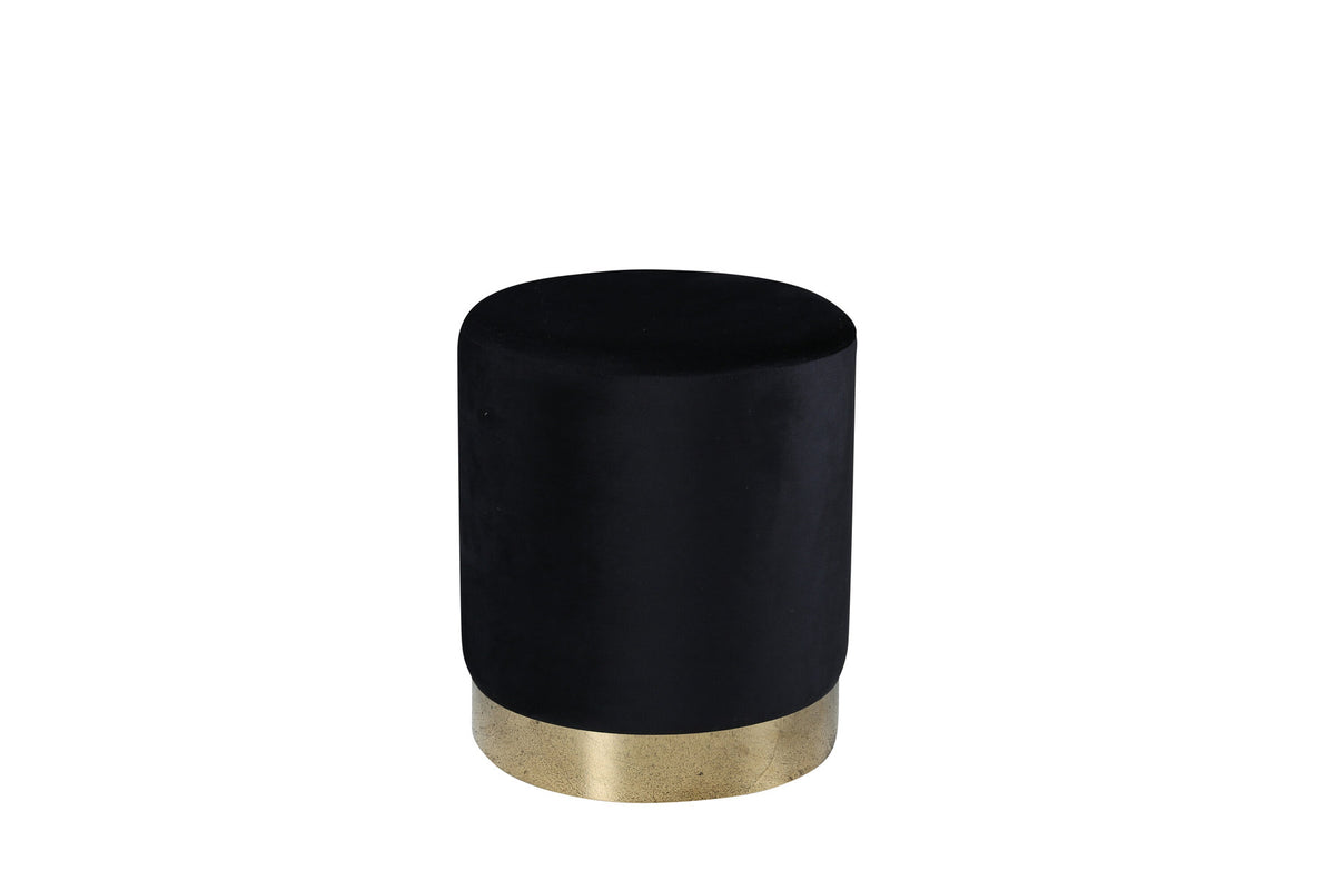 Benji Ottoman / Pouf in Schwarz präsentiert im Onlineshop von KAQTU Design AG. Pouf ist von Venture Home