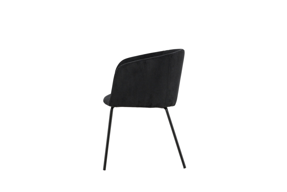 Berit Esszimmerstuhl in Schwarz präsentiert im Onlineshop von KAQTU Design AG. Schalenstuhl ist von Venture Home