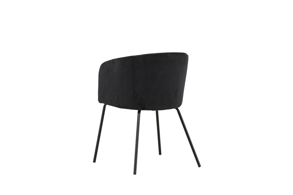 Berit Esszimmerstuhl in Schwarz präsentiert im Onlineshop von KAQTU Design AG. Schalenstuhl ist von Venture Home