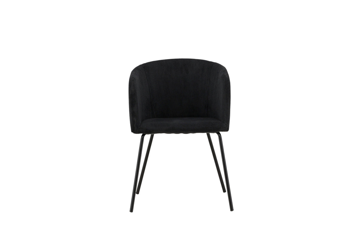 Berit Esszimmerstuhl in Schwarz präsentiert im Onlineshop von KAQTU Design AG. Schalenstuhl ist von Venture Home