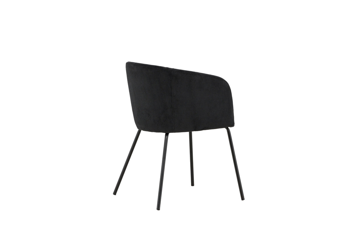 Berit Esszimmerstuhl in Schwarz präsentiert im Onlineshop von KAQTU Design AG. Schalenstuhl ist von Venture Home