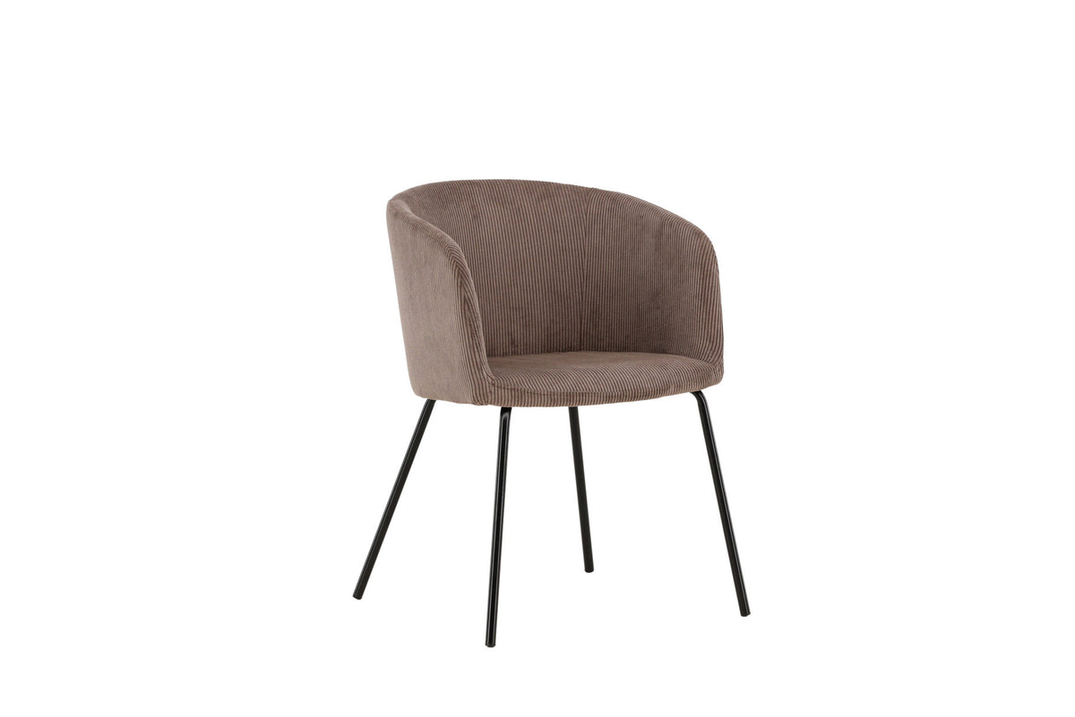 Berit Esszimmerstuhl in Braun präsentiert im Onlineshop von KAQTU Design AG. Schalenstuhl ist von Venture Home