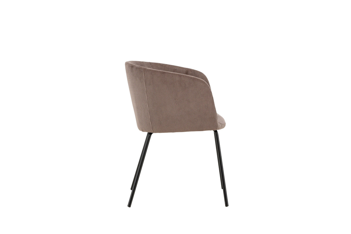 Berit Esszimmerstuhl in Braun präsentiert im Onlineshop von KAQTU Design AG. Schalenstuhl ist von Venture Home