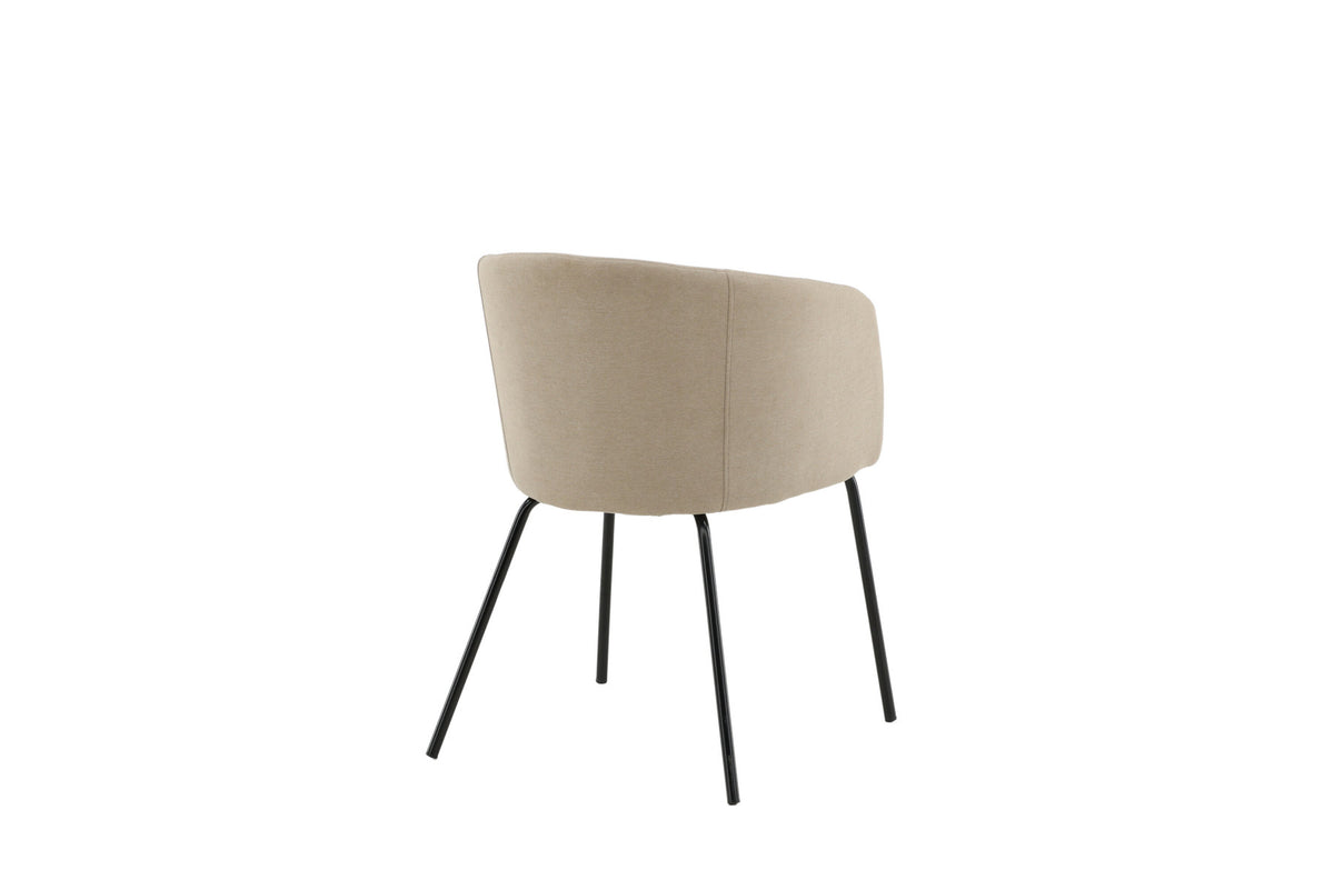 Berit Stuhl in Beige präsentiert im Onlineshop von KAQTU Design AG. Stuhl ist von Venture Home